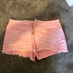 No Boundaries Pink Jean Shorts